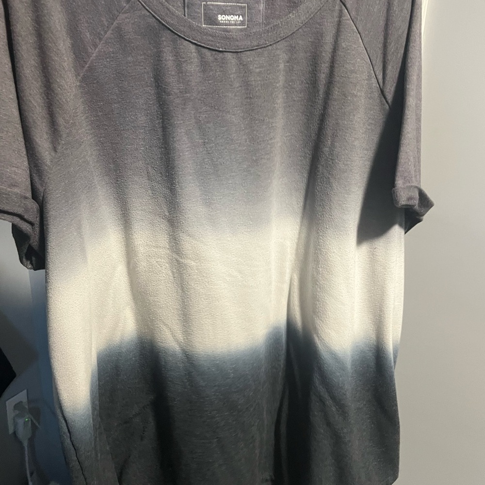Sonoma color block shirt